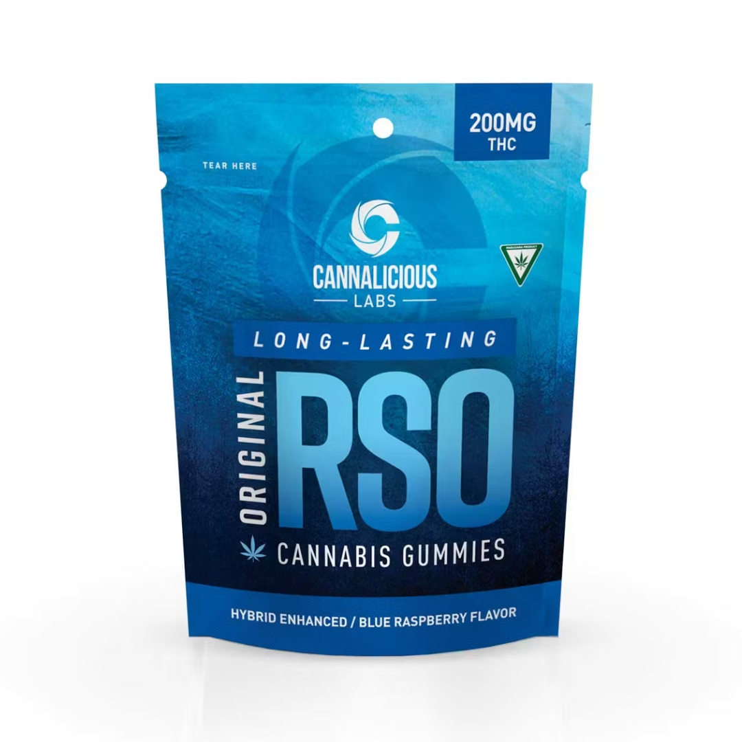 200mg RSO Gummy - Blue Raspberry