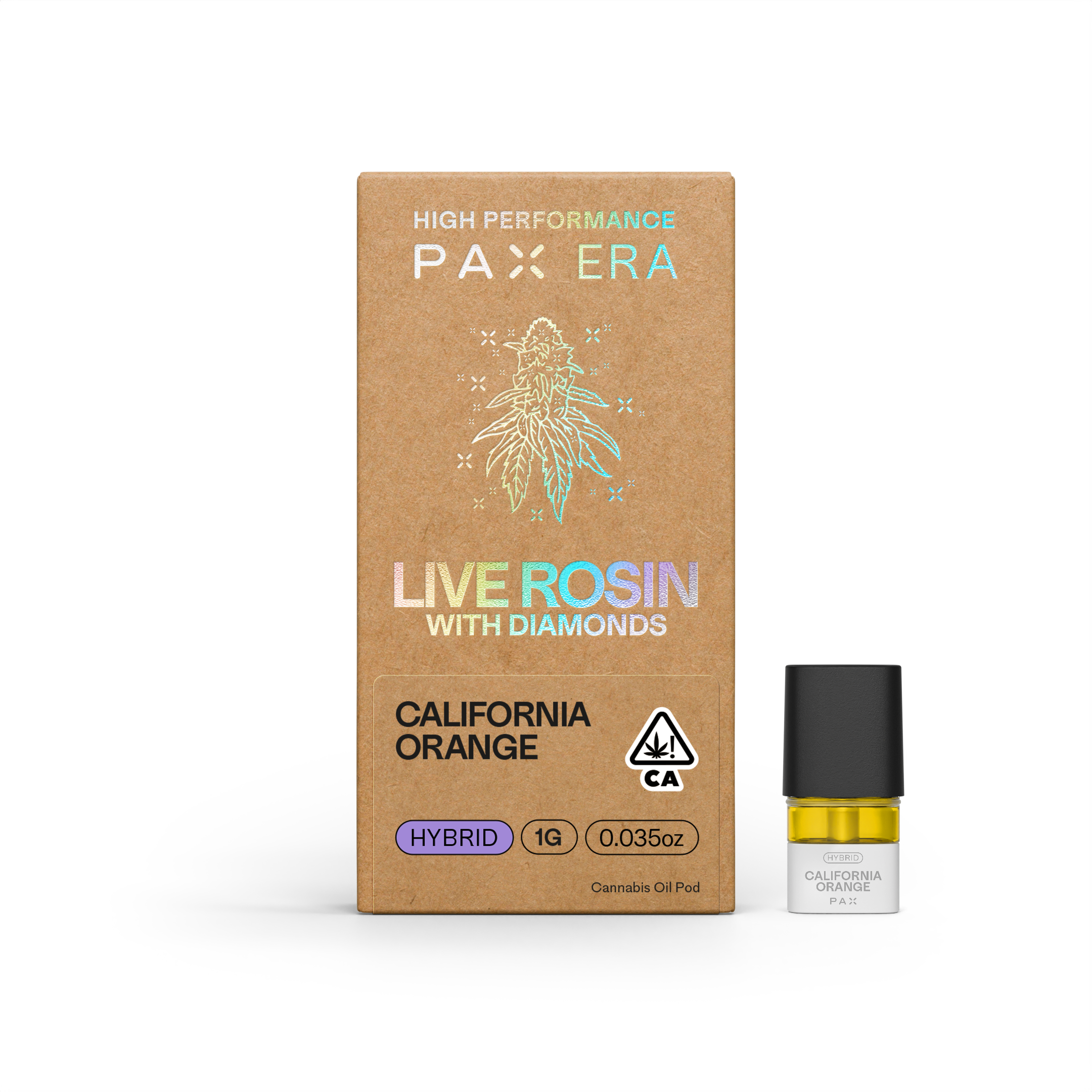 Live Rosin with Diamonds | California Orange 1g