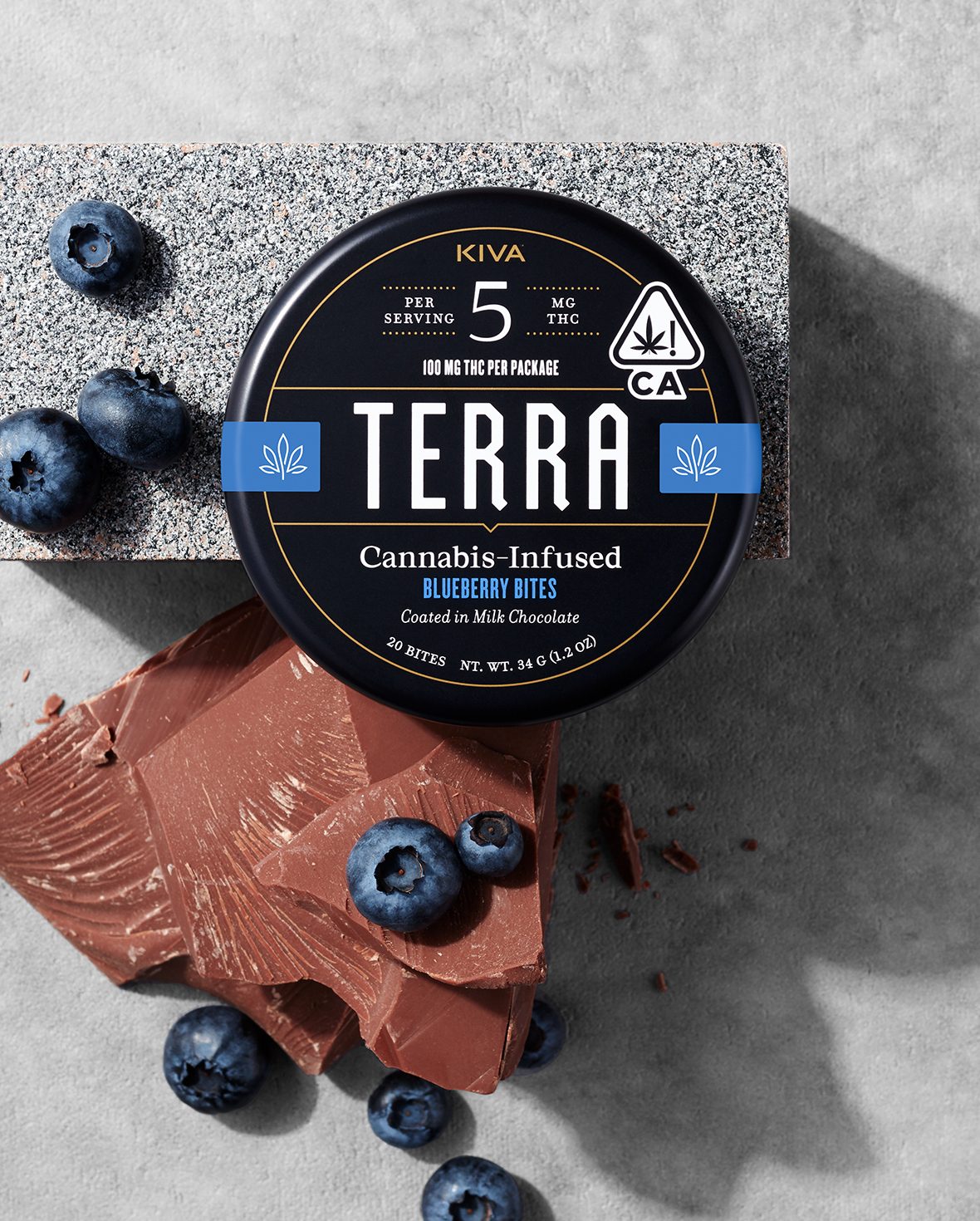 Kiva — Terra Bites Milk Blueberries