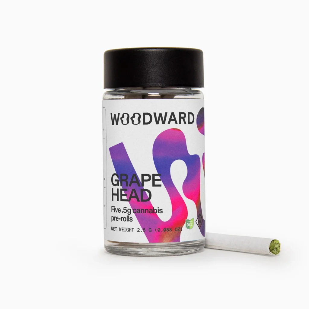 Grape Head Raw Pre Roll (0.5g/5 Pk)