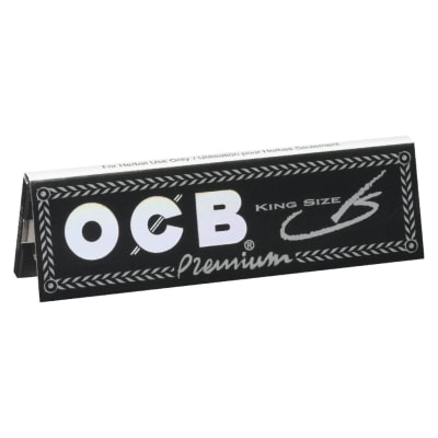 OCB - Premium Black Rolling Papers - 1 Pack