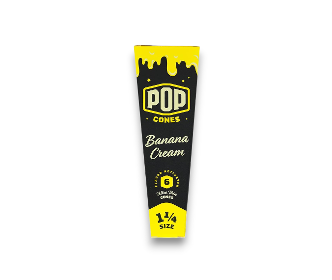POP Cones Ultra Thin 1-1/4- Banana Cream