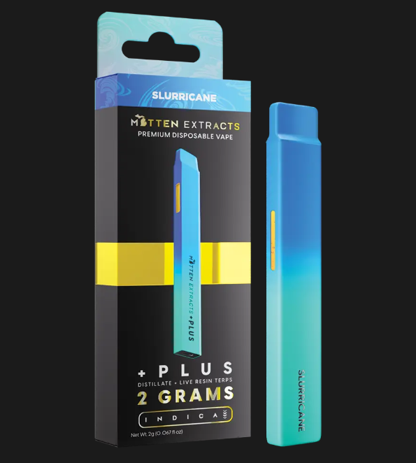 Disposable Plus | Slurricane | 2g | Mitten Extracts