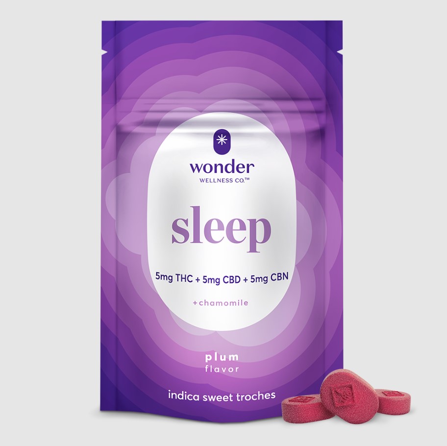 Sleep Sweet Troches Plum | 5mg THC / 5mg CBD / 5mg CBN/ 20pk (100mg)