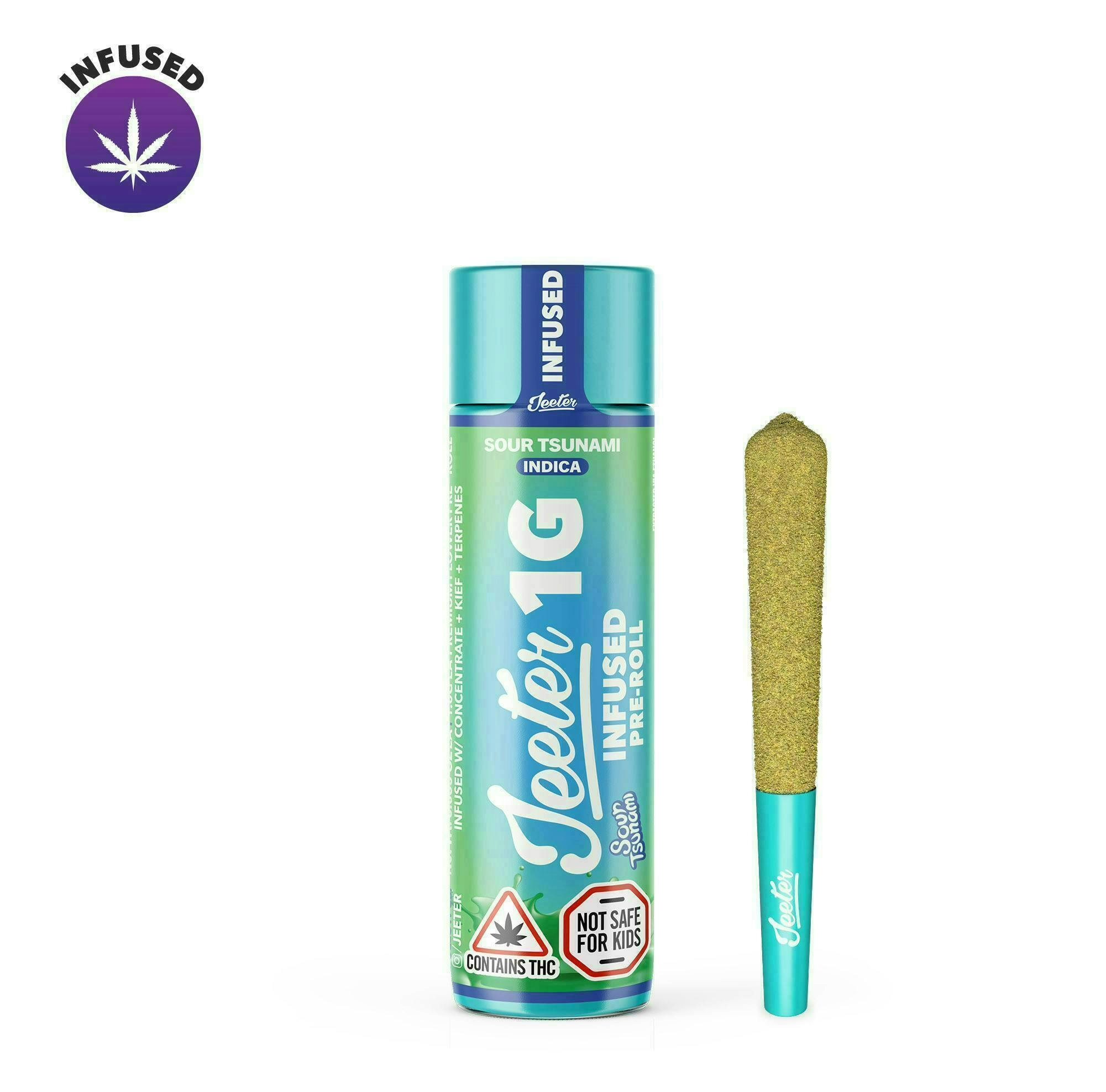 Sour Tsunami Jeeter Infused Pre-Roll | 1g