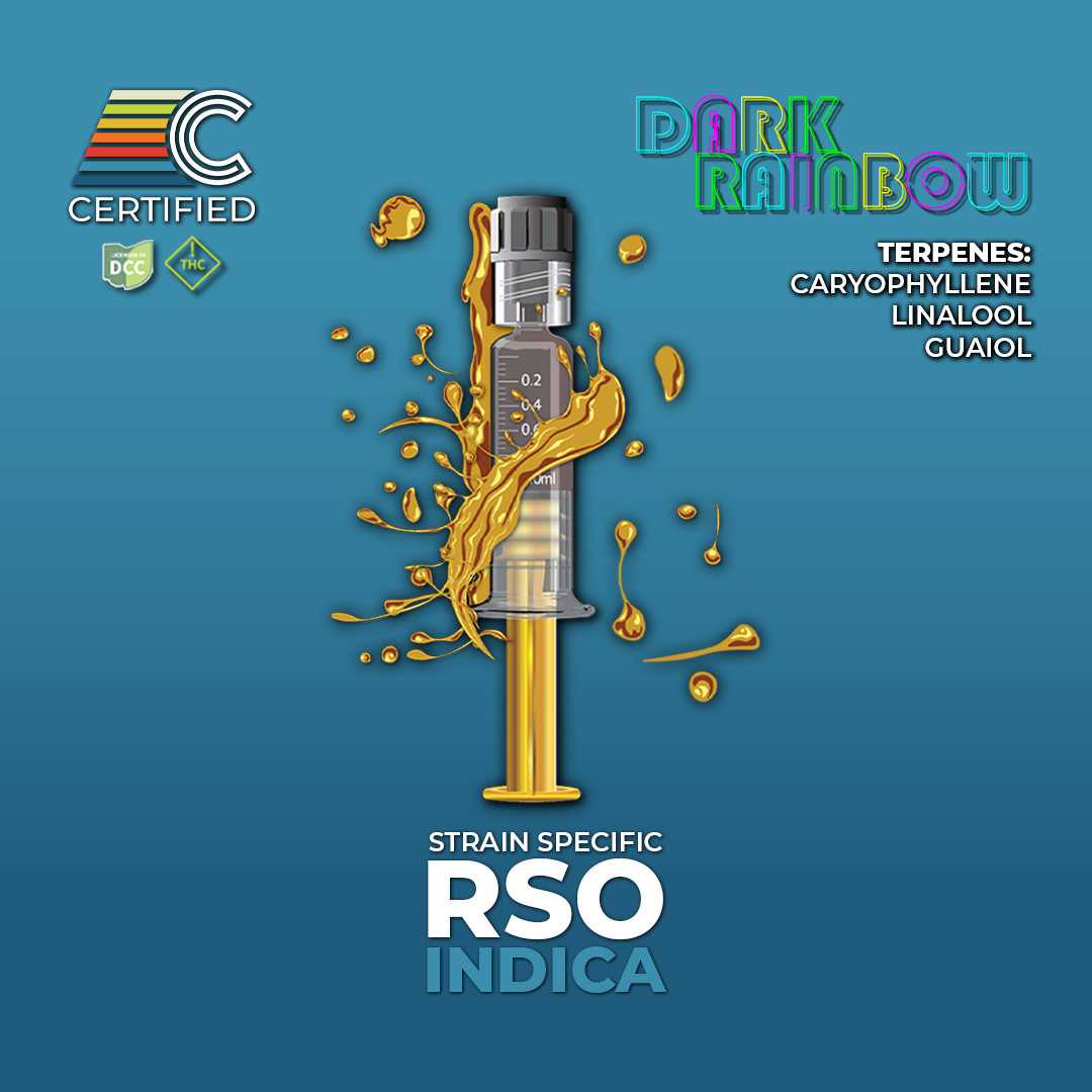 Certified Cultivators - Dark Rainbow - RSO Syringe - 1g