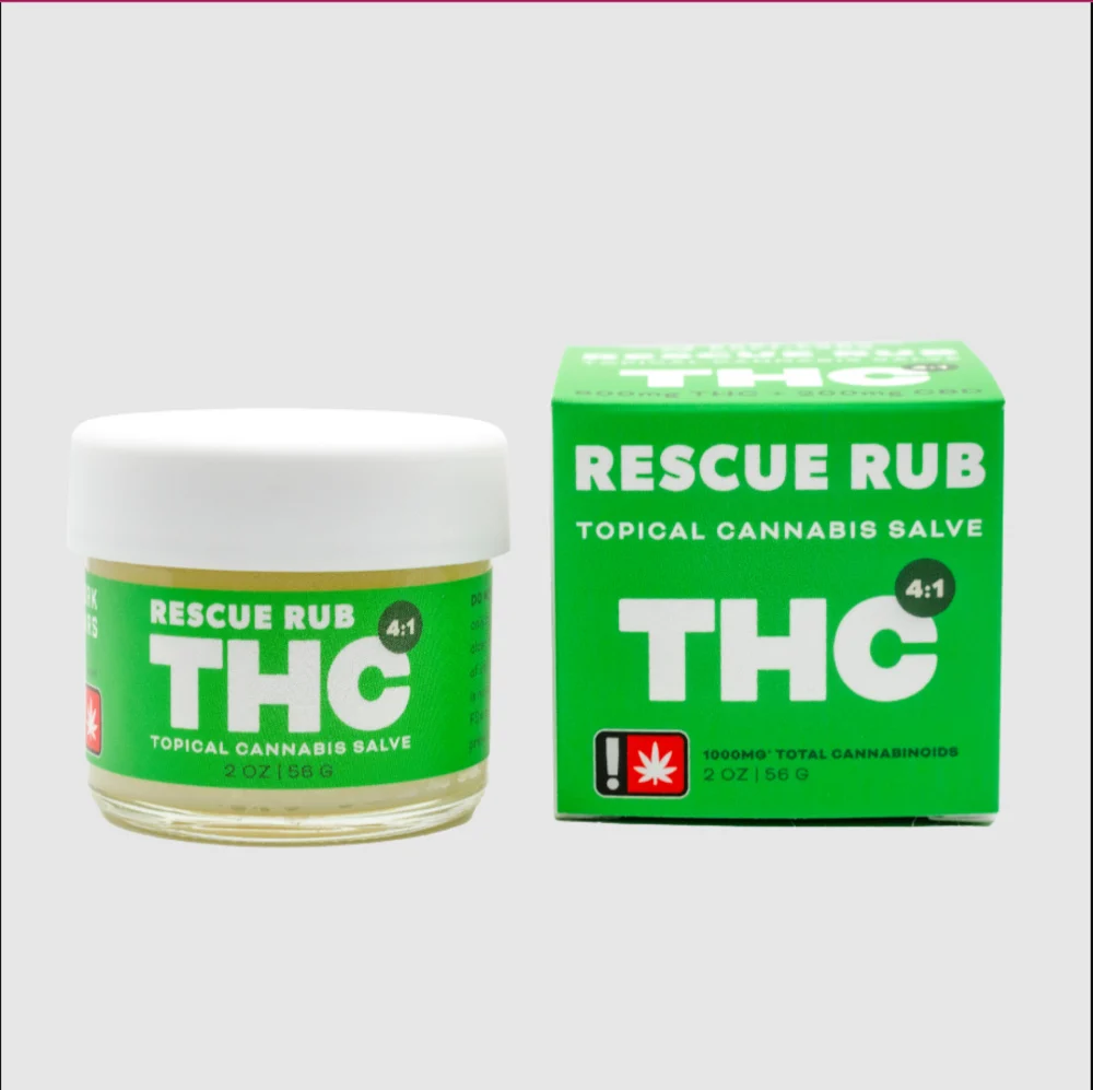 RESCUE RUB HIGH THC SALVE Balm | 2oz