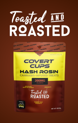 Covert Cups - Toasted & Roasted - 200mg Hash Rosin