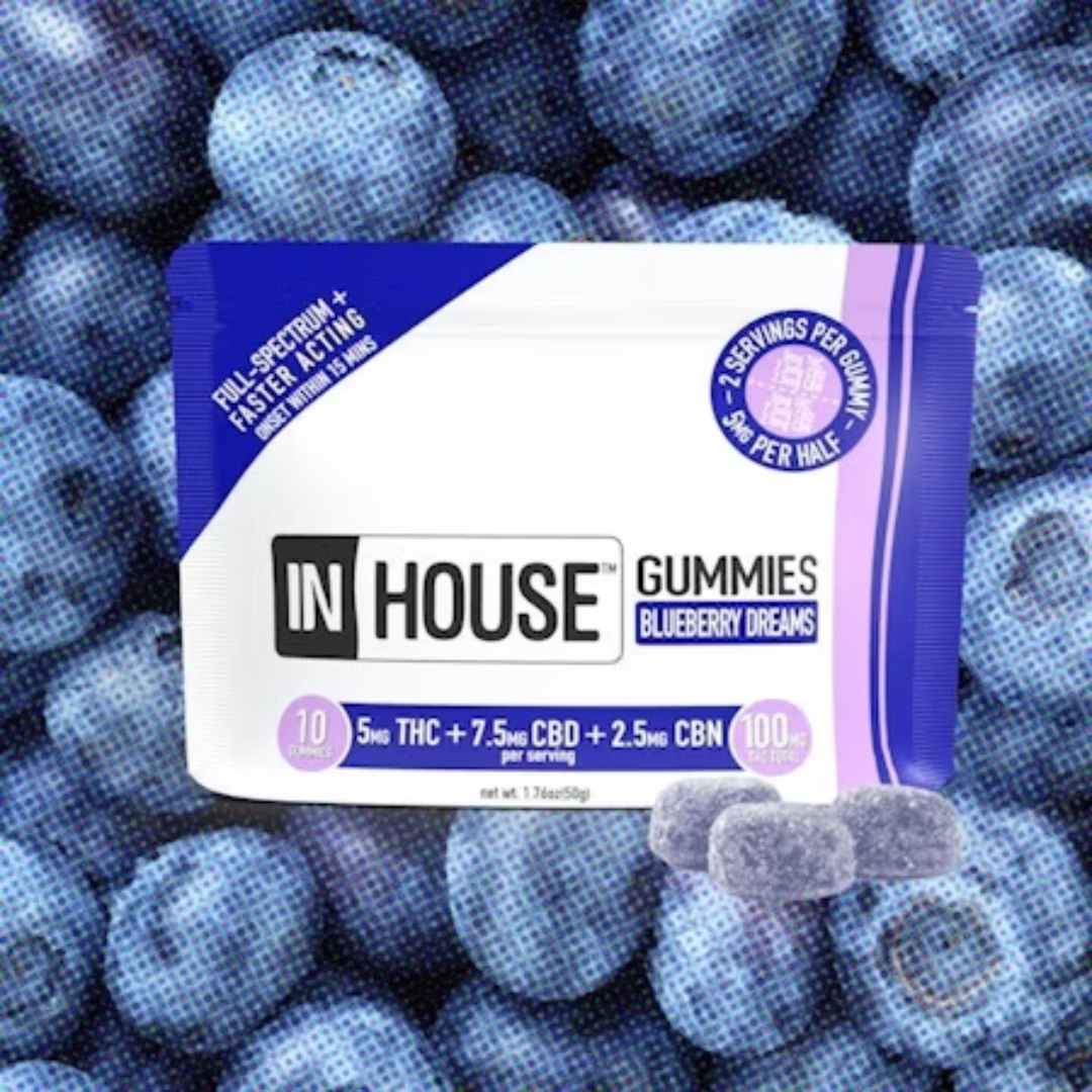 ARL In House - Blueberry Gummies 100mg product photo