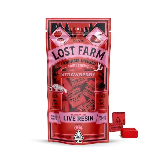 LOST FARMS - EDIBLE (CHEWS) - - CHERRY LIME - GMO ROSIN