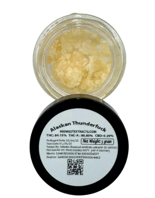 Midwest Extracts - Alaskan Thunderfuck - 5g Live Resin