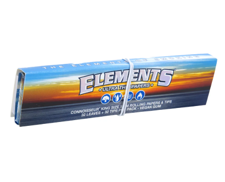 ELEMENTS : CONNOISSEUR KING-SIZE (WITH TIPS)