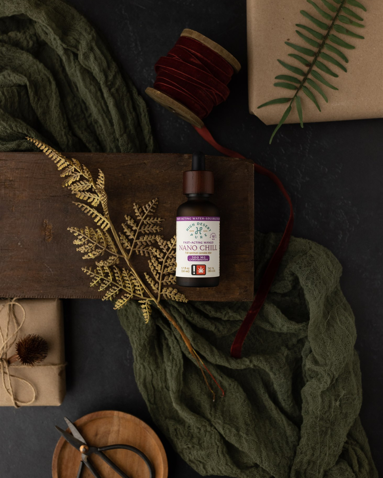 Flavored Tincture | Chill Mango Nano | 1.7 fl oz