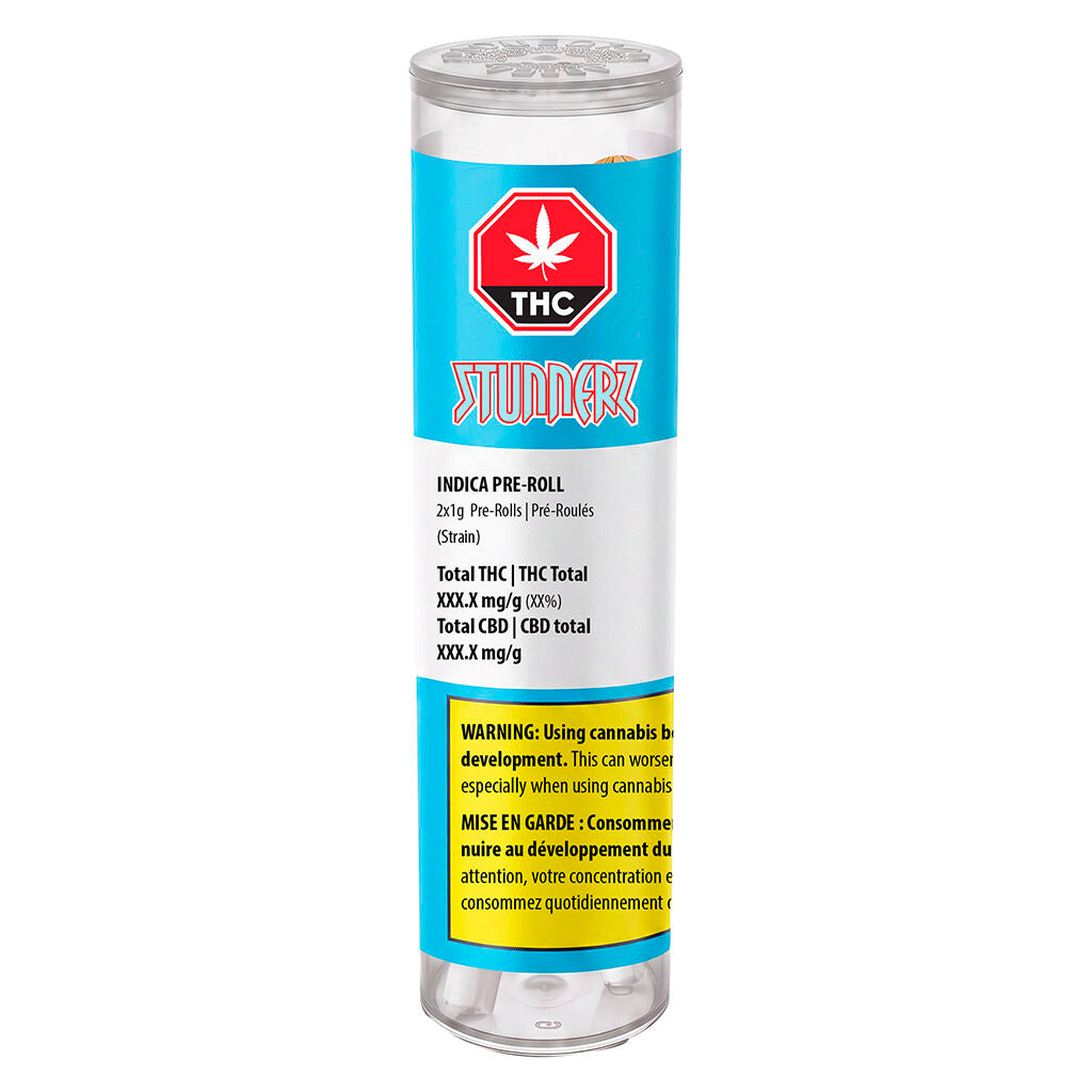 Stunnerz Indica Pre-Roll | 2x1g (AGED INVENTORY)