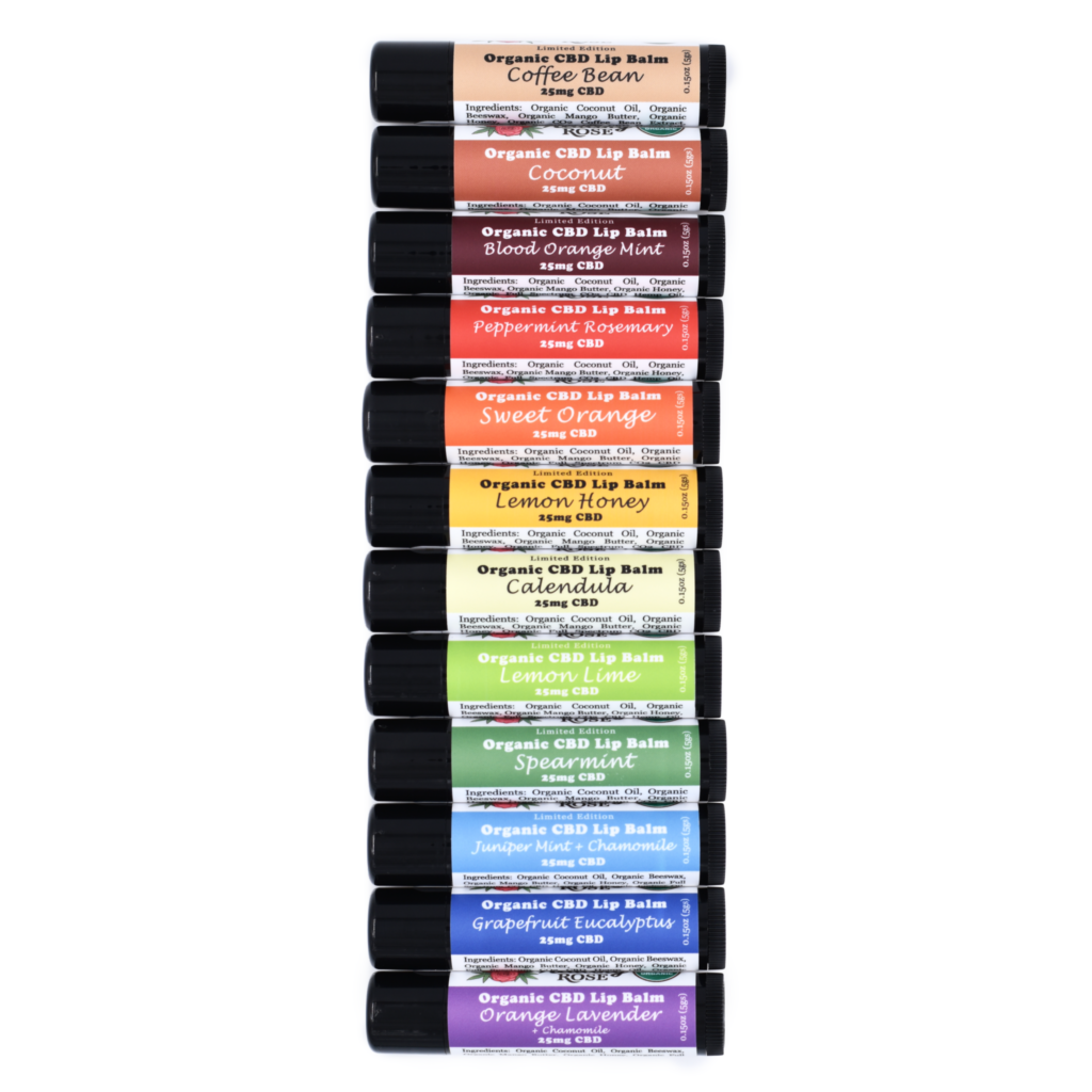 Organic Grapefruit Eucalyptus Lip Balm product photo