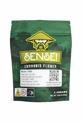 Flower | 1353 | 3.5g | Hybrid | THC 20.75%