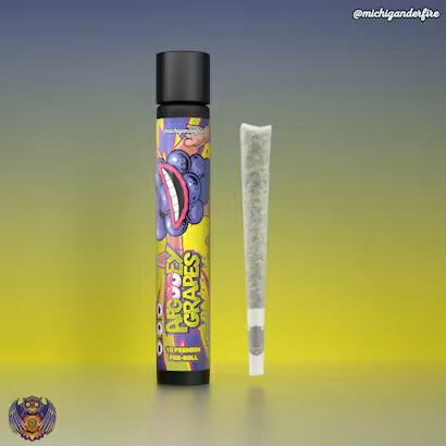 Michigander Fire Afgooey Grapes Pre-Roll 1.0g