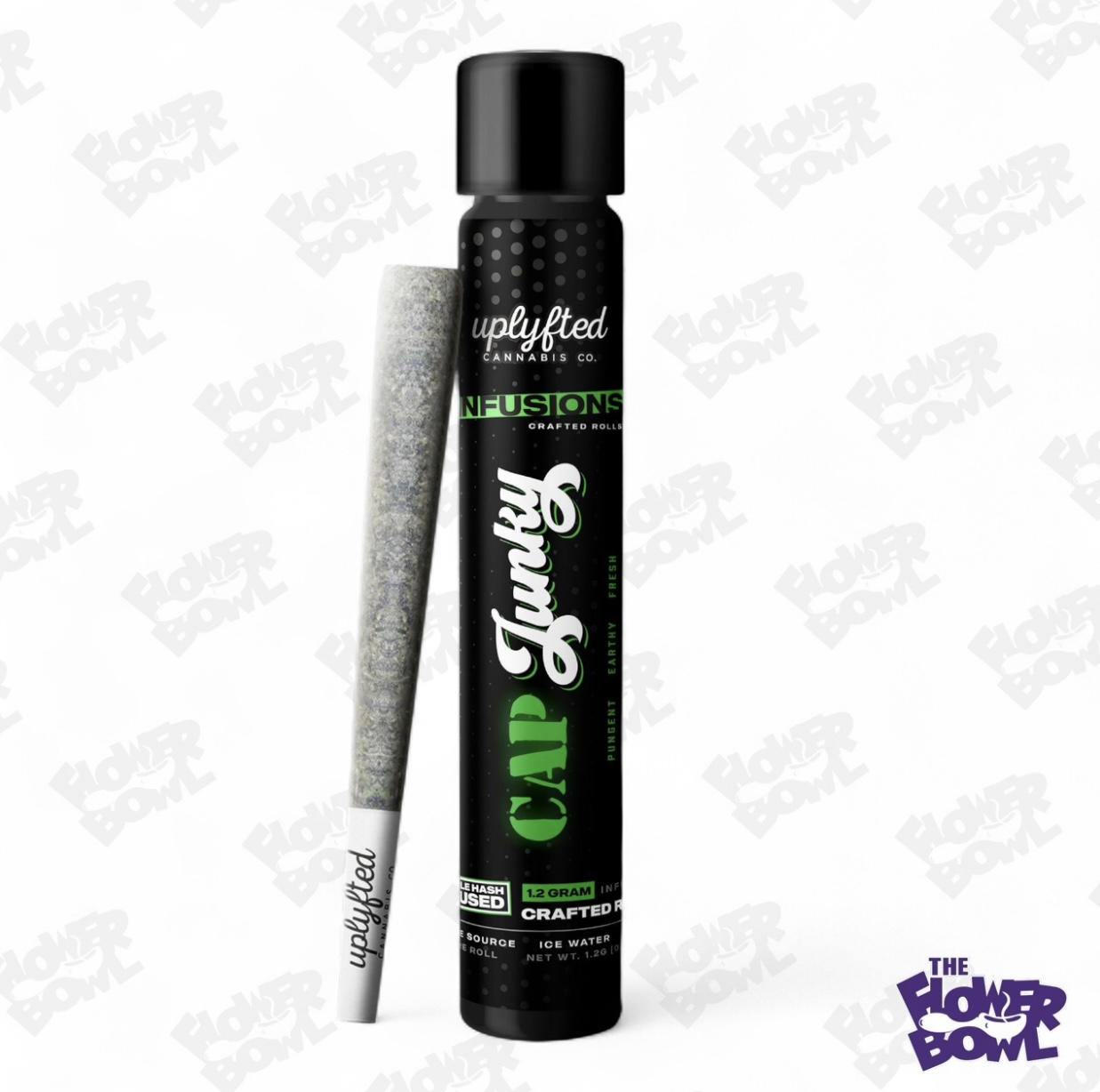 Uplyfted: Cap Junky 1.2G Bubble Hash Infused Preroll