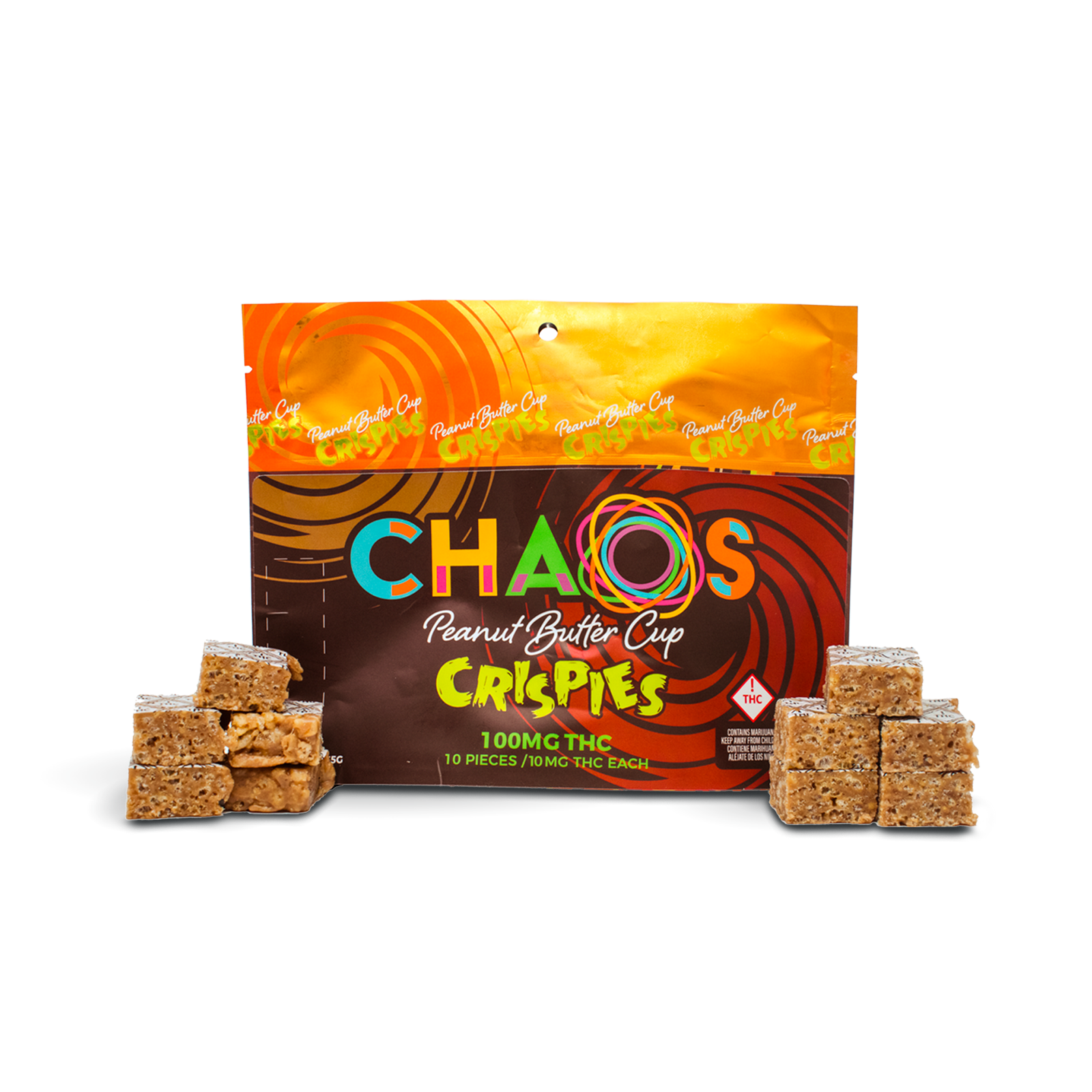 Peanut Butter Cup Chaos Crispies