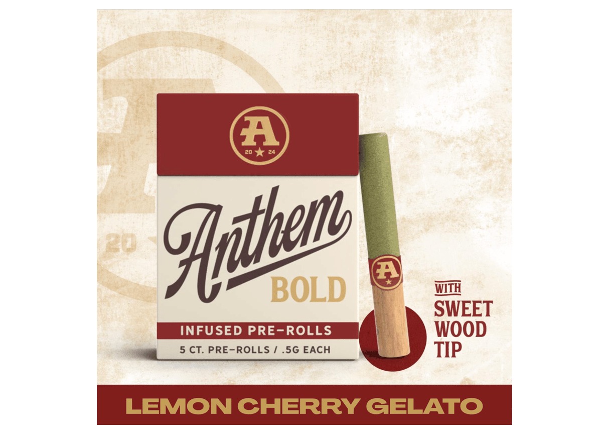 Lemon Cherry Gelato | Infused Wood Tip Pre-Rolls | 5pk | 2.5g