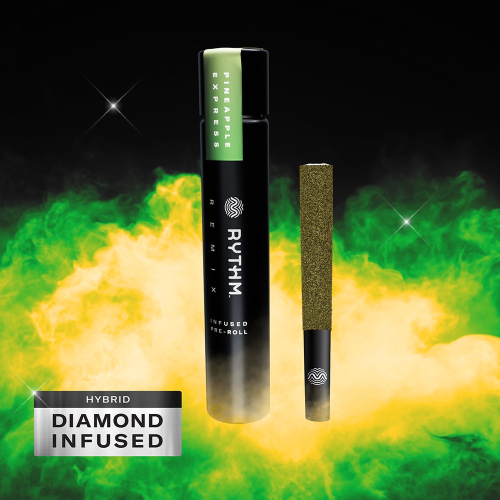 Pineapple Express Infused Pre-roll - - Rythm Remix