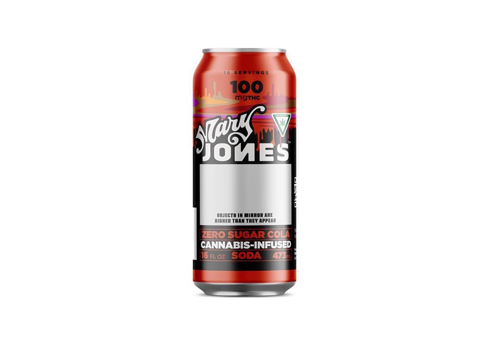 Mary Jones Soda | 100mg | Sugar Free | Cola