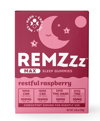 Remzzz | Restful Raspberry | MAX Sleep Gummies