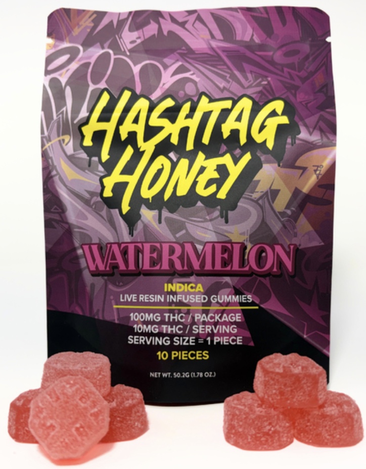 l Edibles l Watermelon 100mg Bag