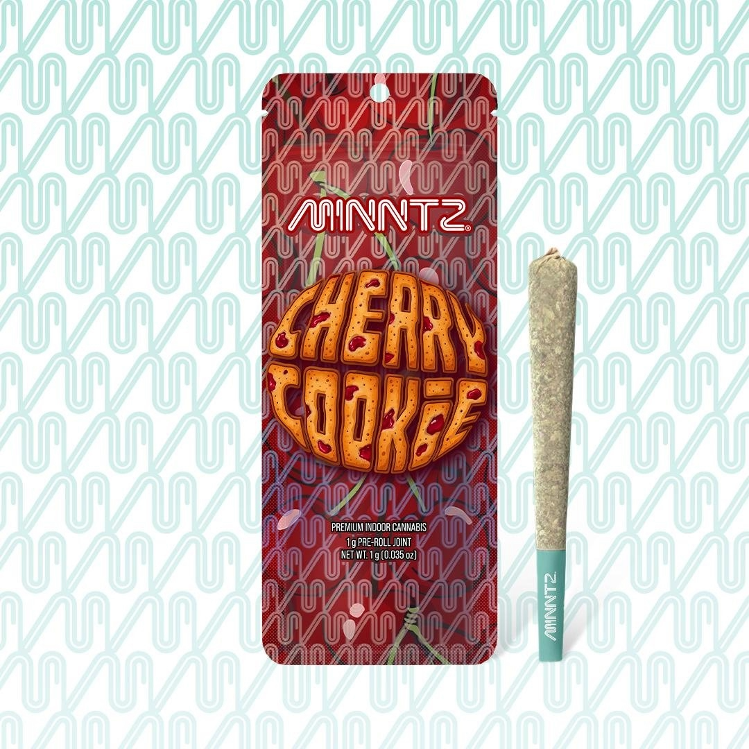 Minntz Pre-Roll 1g - Cherry Cookies
