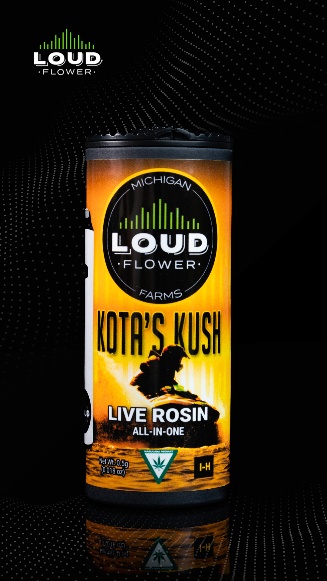 MI Loud Flower Kota's Kush Live Hash Rosin Disposable 0.5g