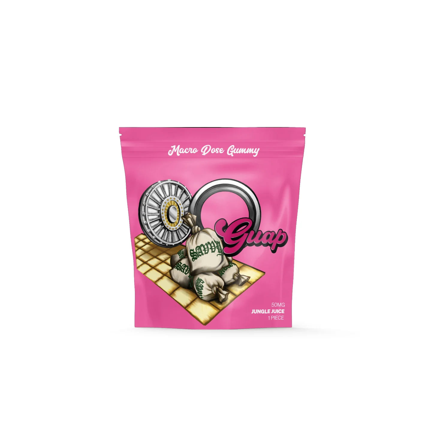 GUAP Gummies 50mg: Jungle Juice 1pc