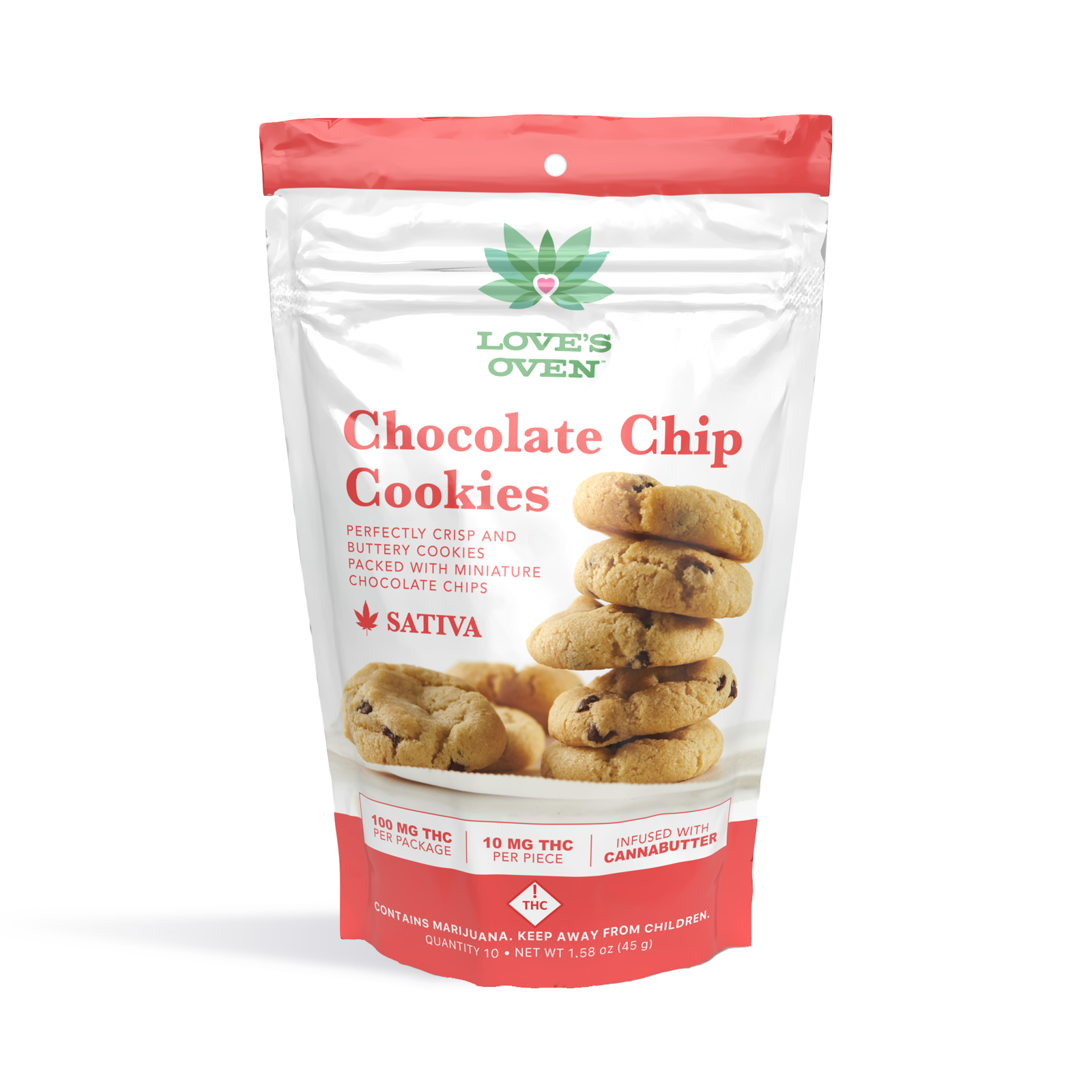Chocolate Chip Sativa Cookies