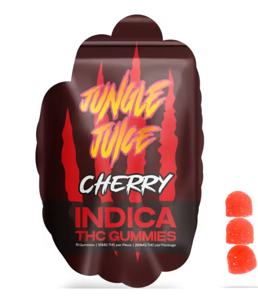 Jungle Juice - Cherry - 200mg Gummies