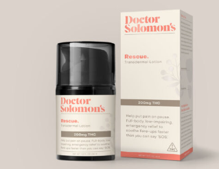 Dr.Solomon's | Lotion  | Rescue  | 200mg -THC rich