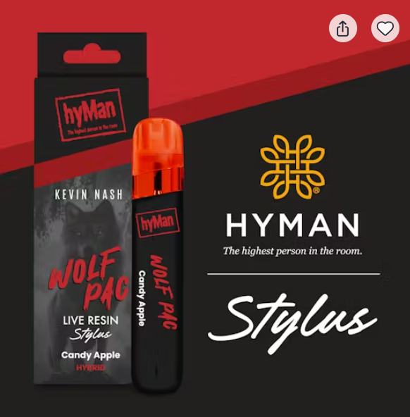 Kevin Nash-Jackknife | Live Resin Stylus Disposable | 1g | Sativa