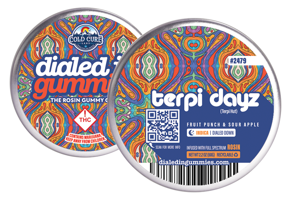 100mg - Terpi Dayz - Rosin Gummies (10pk)