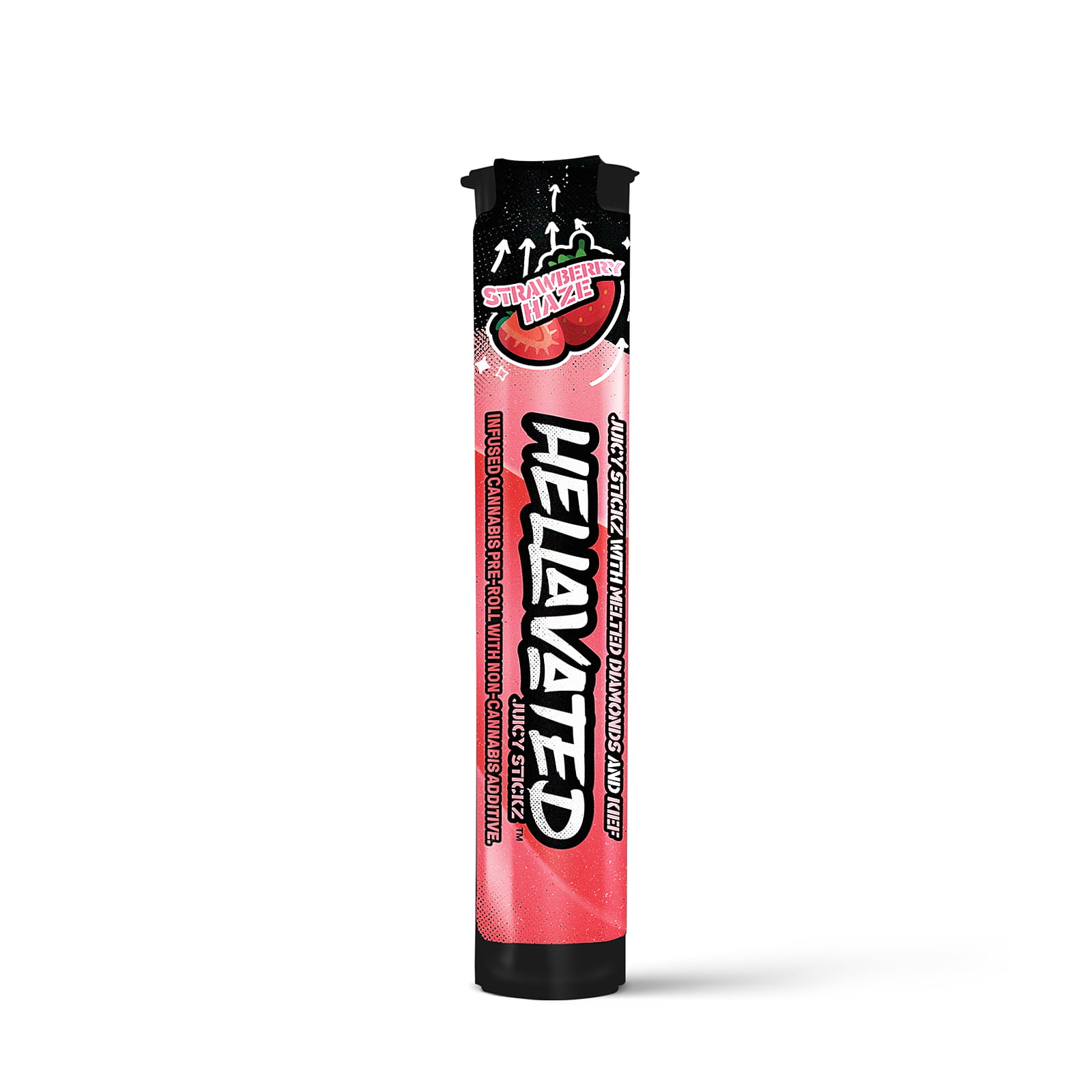 Hellavated: Hellavated Flavored - Strawberry Haze - Green Leaf Special