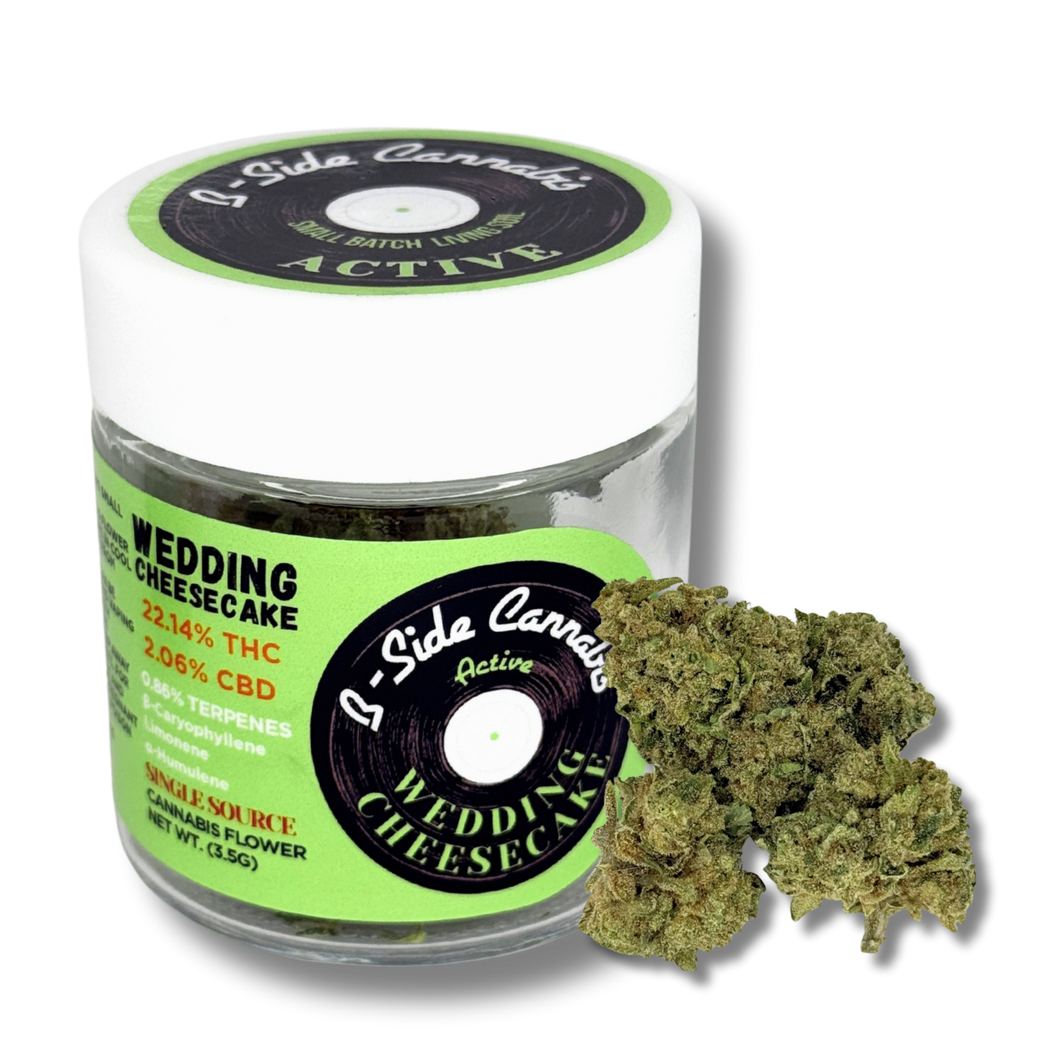 Packed Flower-Wedding Cheesecake