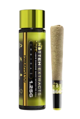 Mitten Extracts Live Sauce Infused Pre-Roll - Pineapple OG