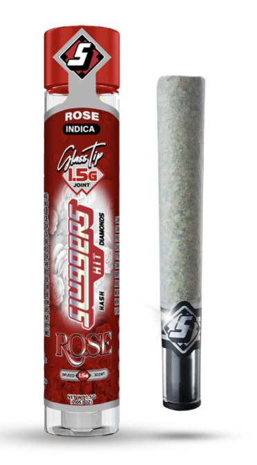 Rose | Infused Glass Tip Pre-Roll | 1.5g