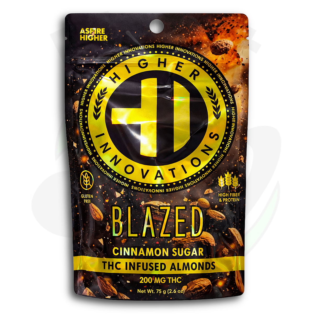 Blazed Cinnamon Sugar | 200mg Almonds