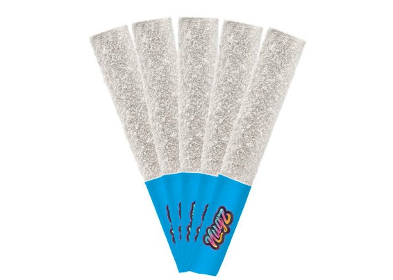 NUGZ Flavour Bomb 40 Blue Berry Rebel Diamond Infused Pre-Roll 5x0.5g