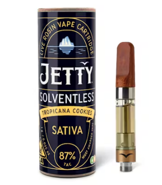 Jetty Tropicana Cherry OCAL Solventless Cartridge