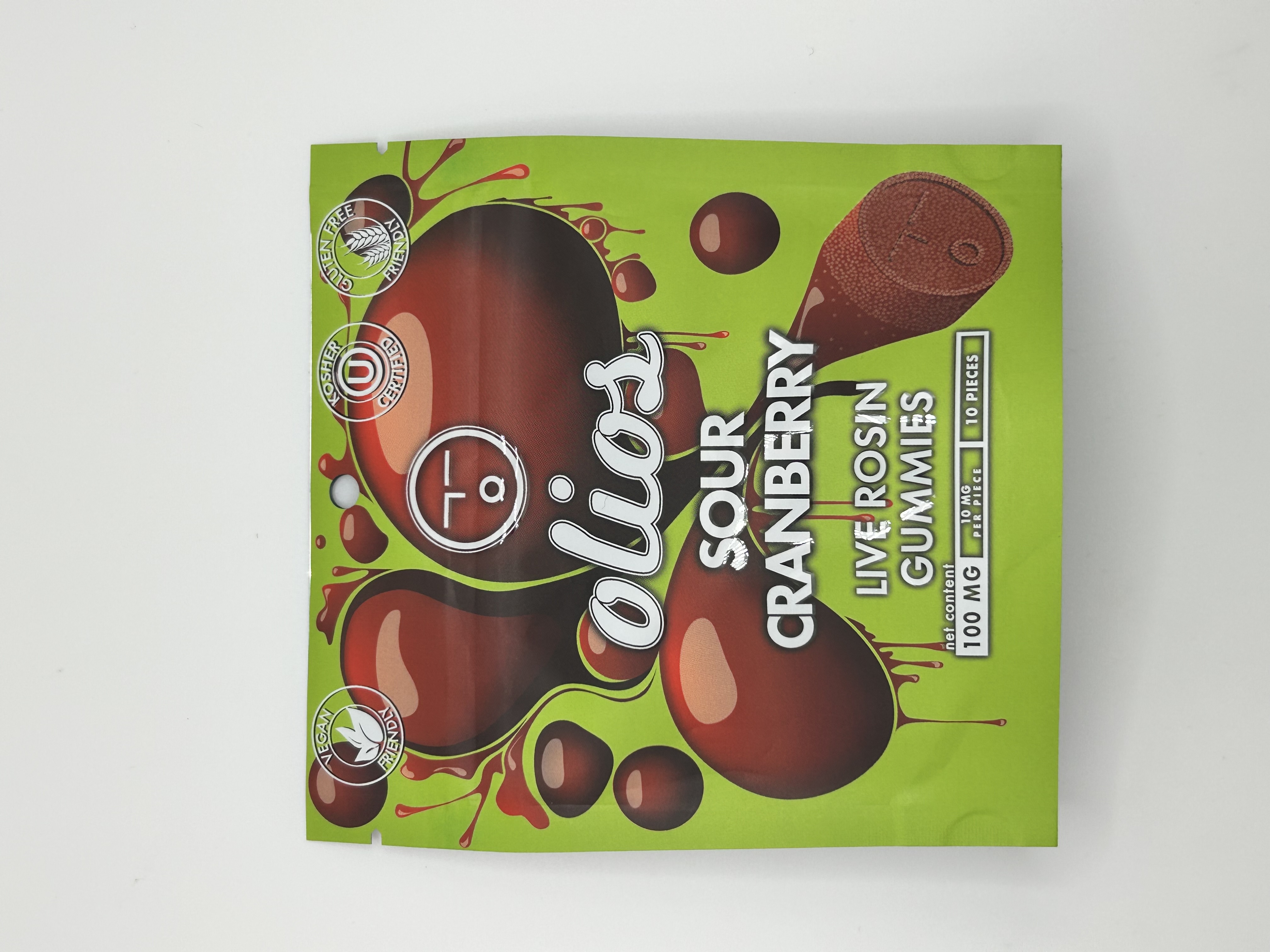 Tradional Live Rosin Sour Cranberry