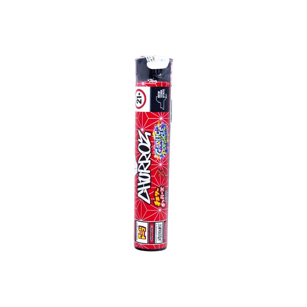 Static Room | Cherry Popperz x Garlic Popsicle | Hash Infused Pre-Roll | 2g