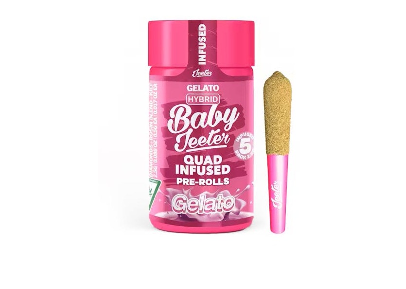 Jeeter - Gelato Quad Infused Preroll 5pk - 2.5g