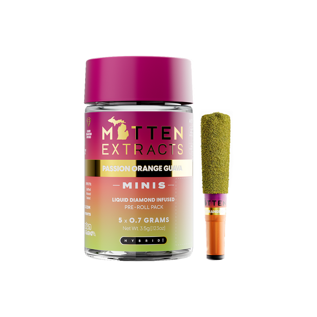 Passion Orange Guava .7g Infused Pre-Roll Minis - 5 Pack
