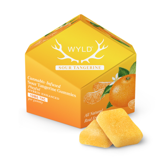 Wyld - Sour Tangerine Hybrid Enhanced - 100mg/10pk