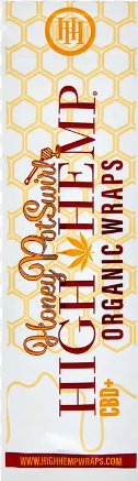 High Hemp Wraps - Honey - 2ct