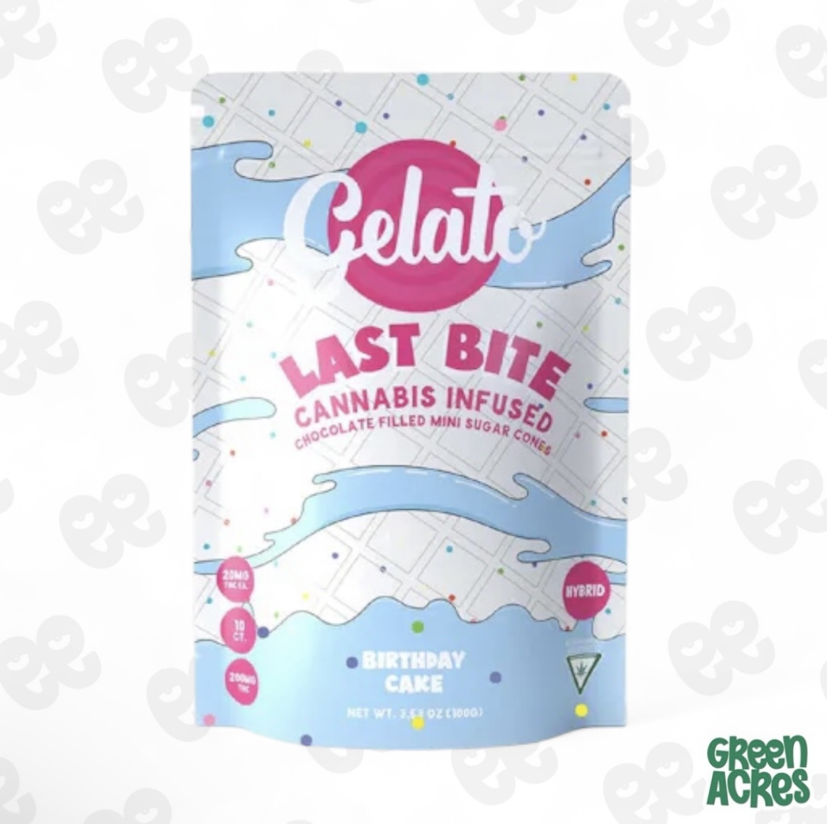 Gelato: Birthday Cake Last Bites 200MG (10x20mg)